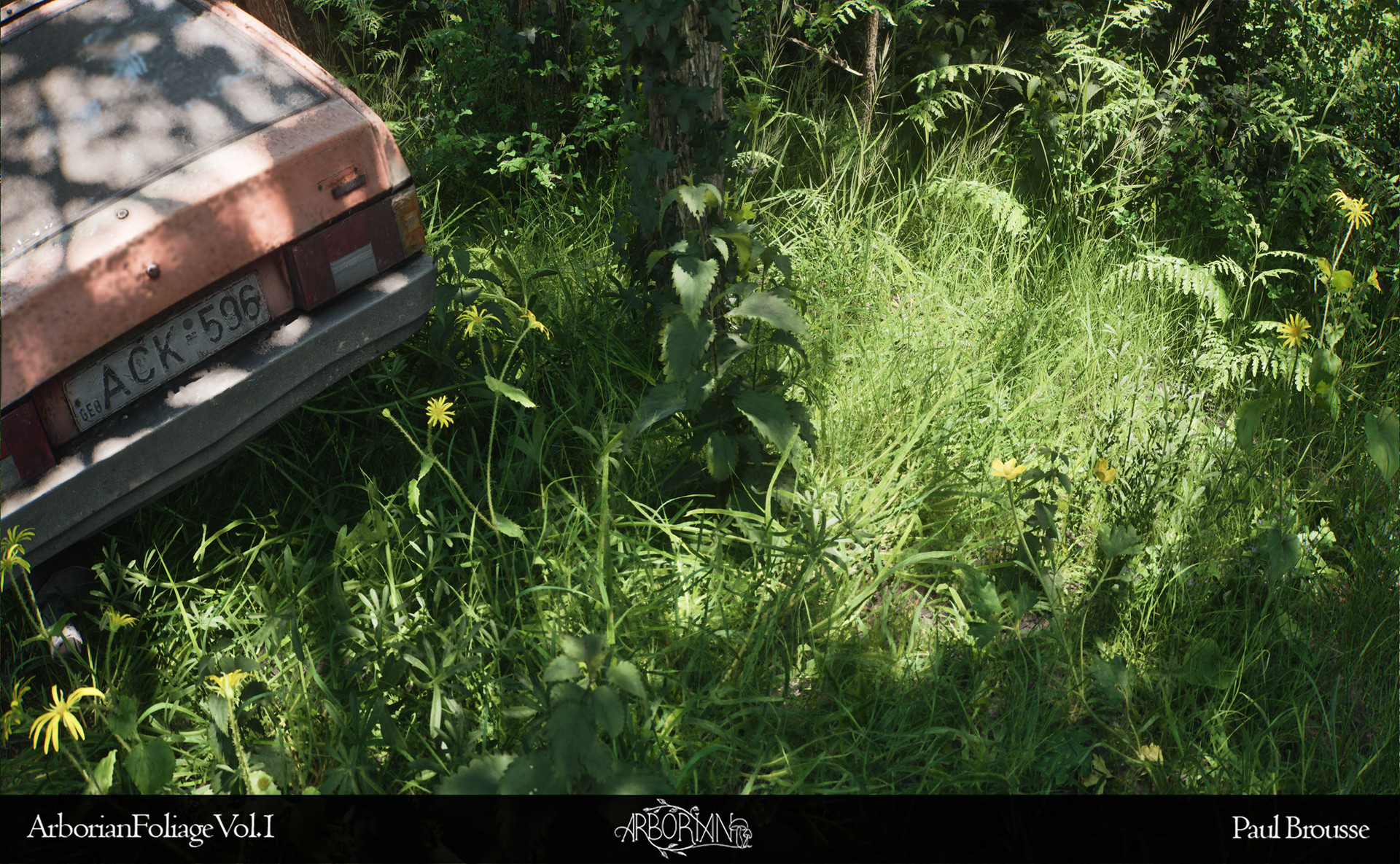 Nanite performance in complex forest environment